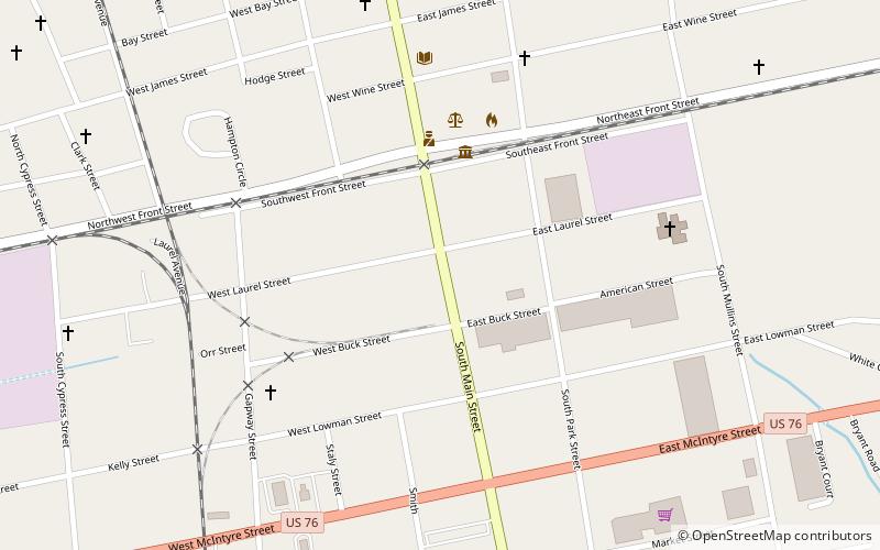 Rasor and Clardy Company Building location map