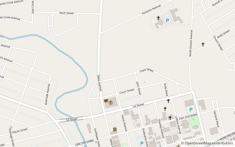 john clark house clarksdale location map