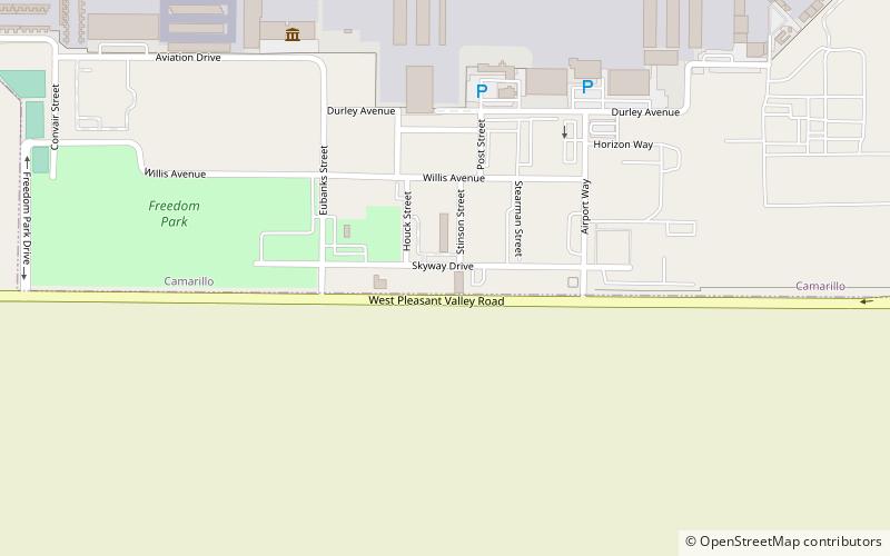 Camarillo Skyway Playhouse location map