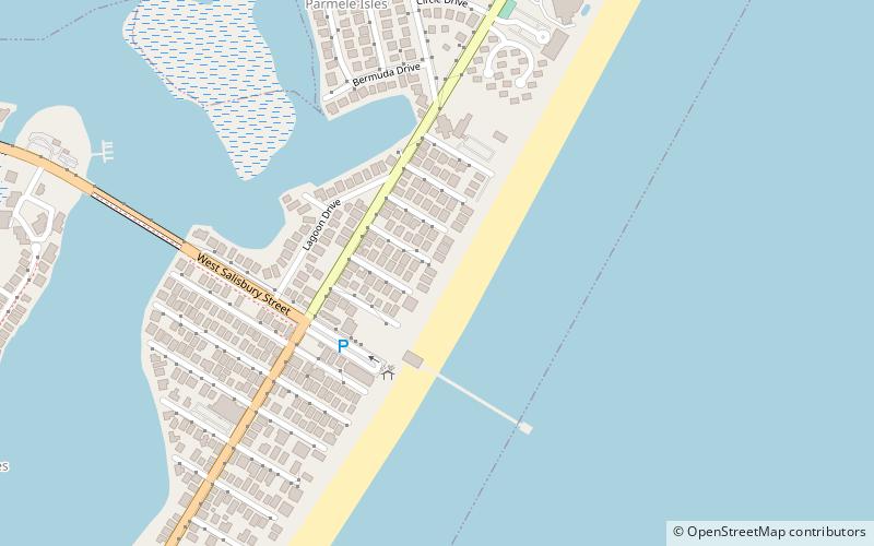 Wrightsville Beach Access 13 location map