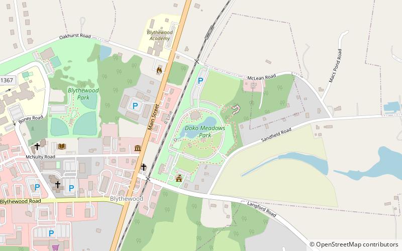 Doko Meadows Park location map