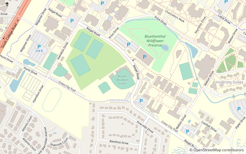 Brooks Field location map