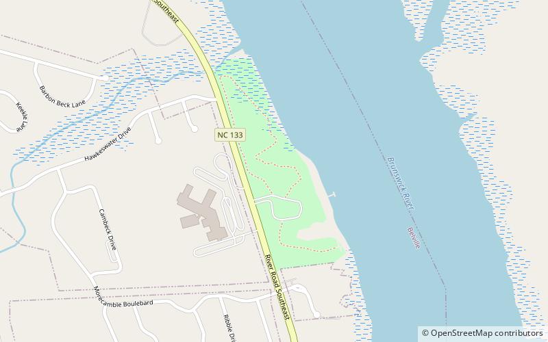 Brunswick Riverwalk Park location map