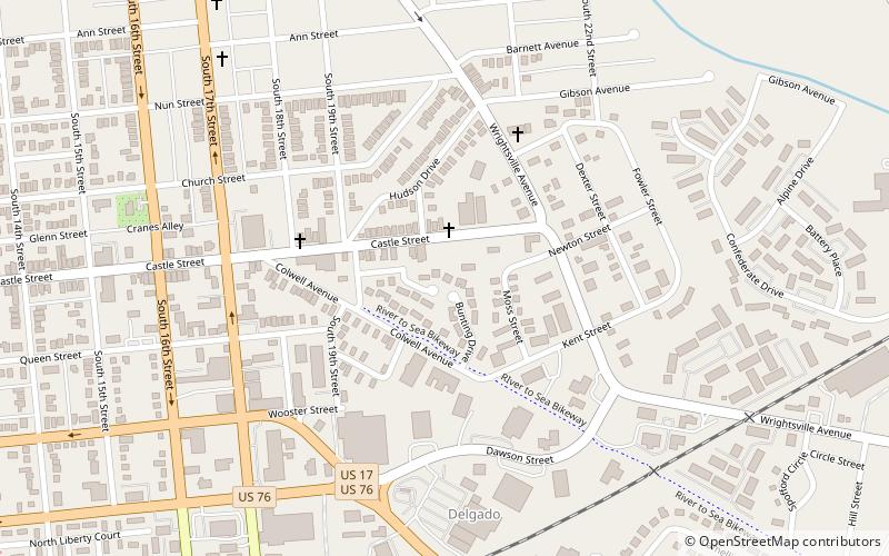 Delgrado School location map