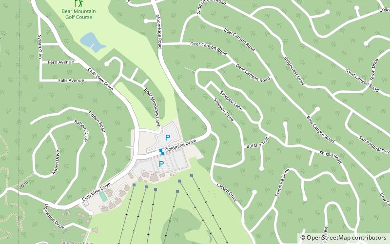 Big Bear Alpine Zoo location map