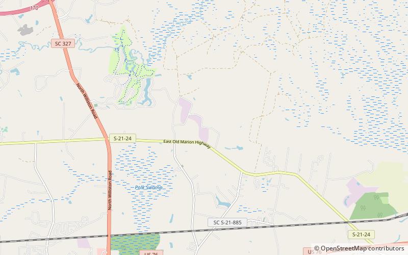 Rankin-Harwell House location map