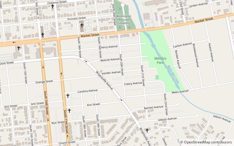 Carolina Place Historic District location map