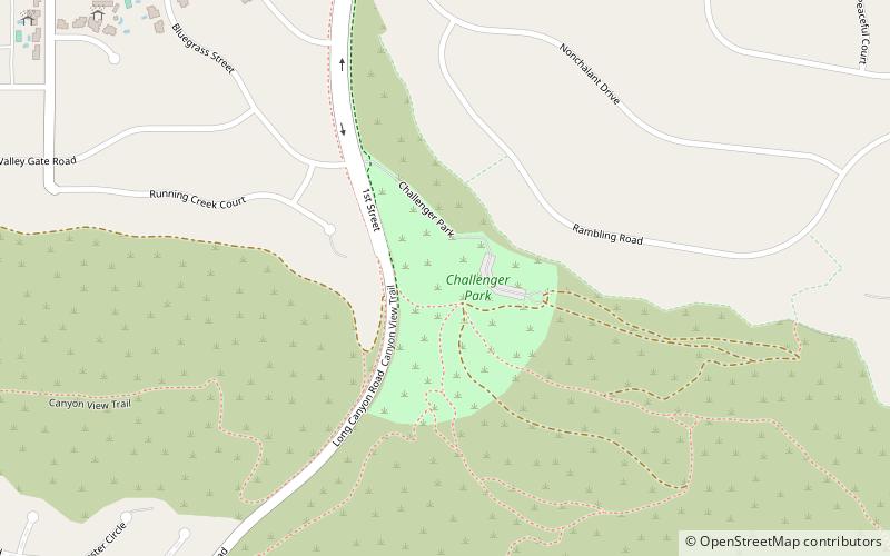 Challenger Park location map