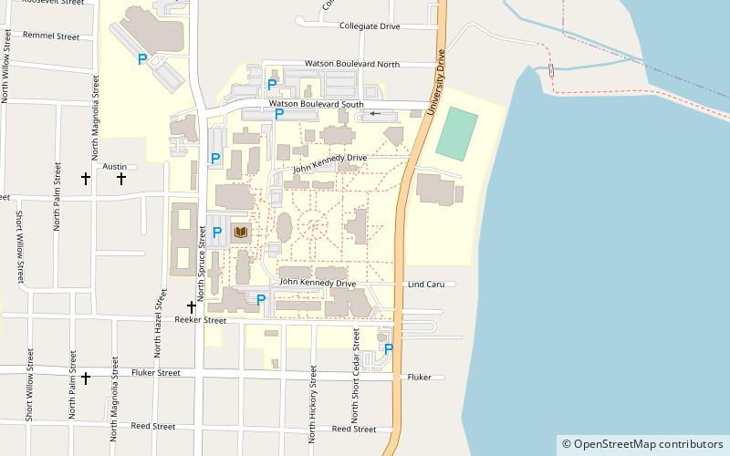 Caldwell Hall location map