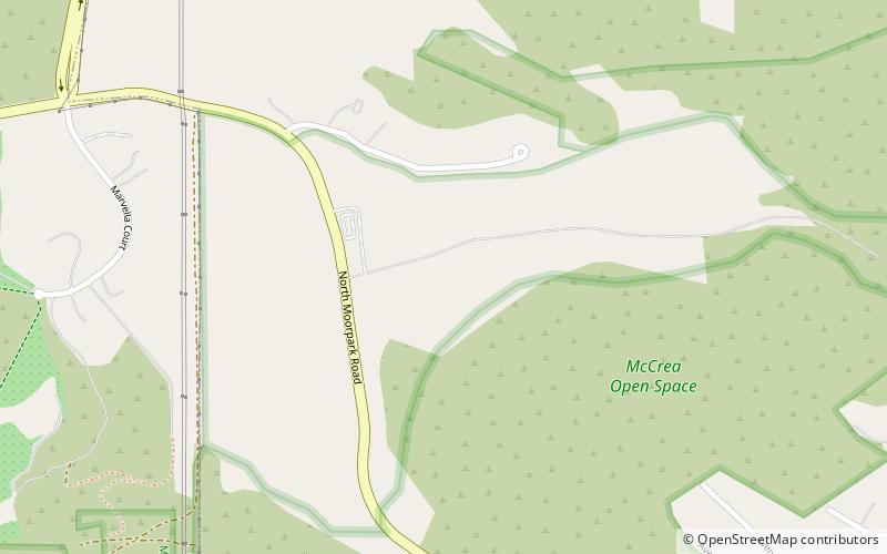 Joel McCrea Ranch location map