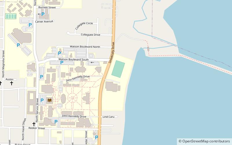 K. L. Johnson Complex location map