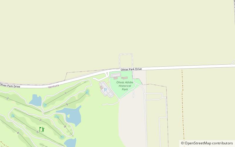 Olivas Adobe location map