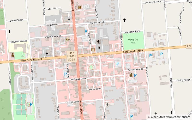 Bethesda Presbyterian Church location map