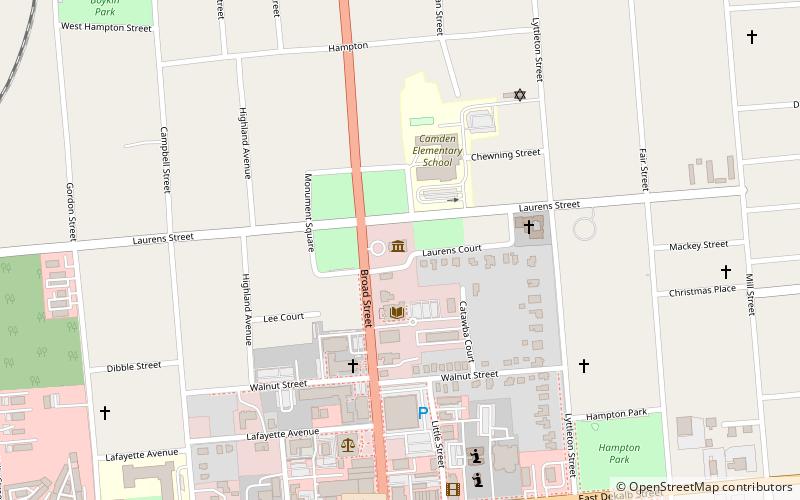 Camden Archives and Museum location map