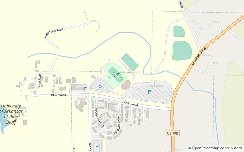 Simmons Bank Field location map