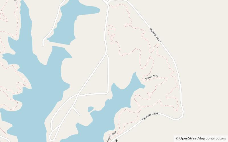 Trace State Park location map