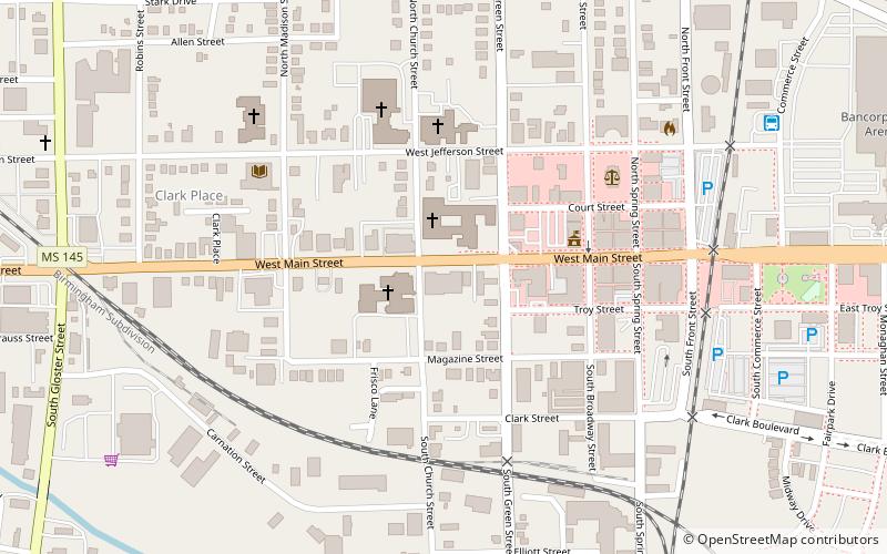 north mississippi symphony orchestra tupelo location map