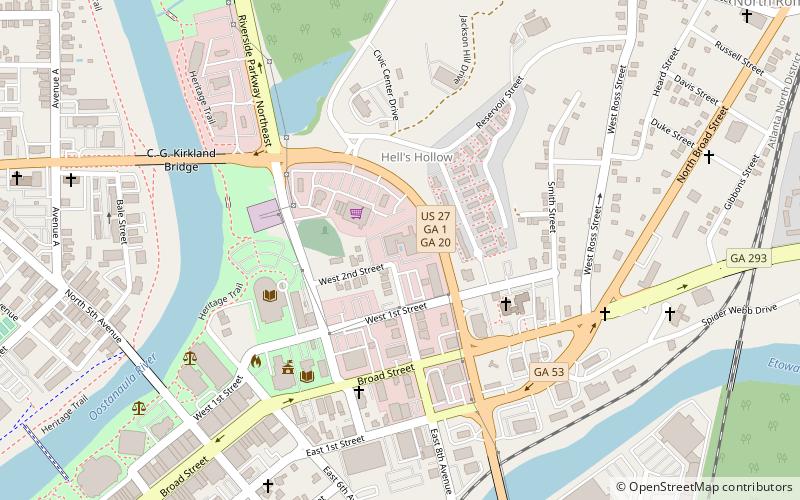 Lumpkin Hill location map