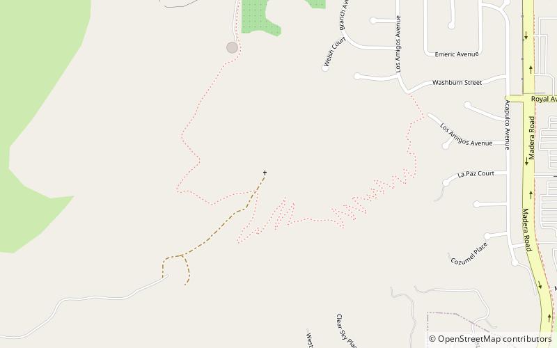 Mount McCoy location map