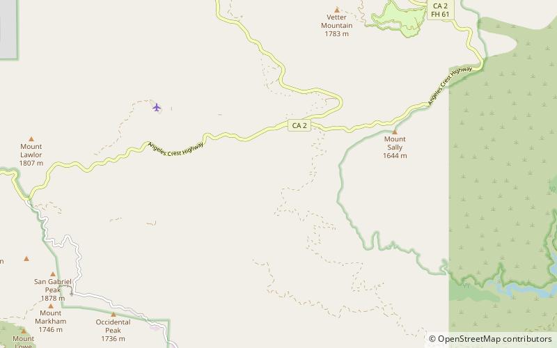 Gabrielino Trail location map