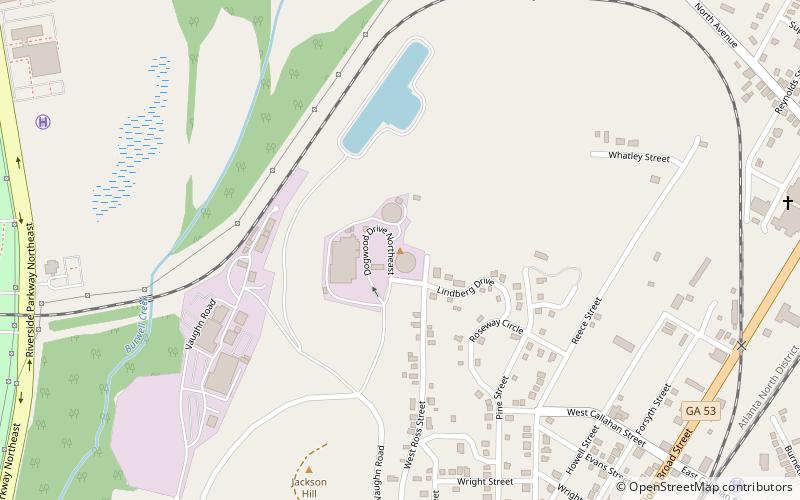 Blossom Hill location map