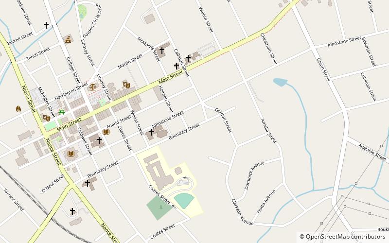 Coateswood location map