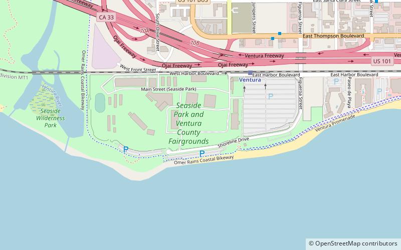Seaside Park location map