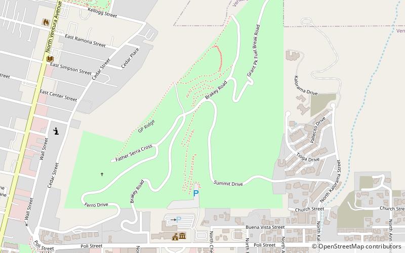 Serra Cross location map