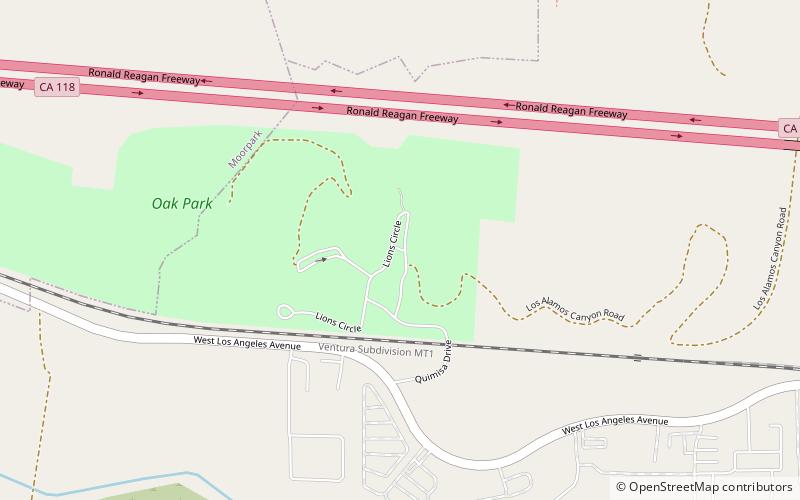 Oak Park location map
