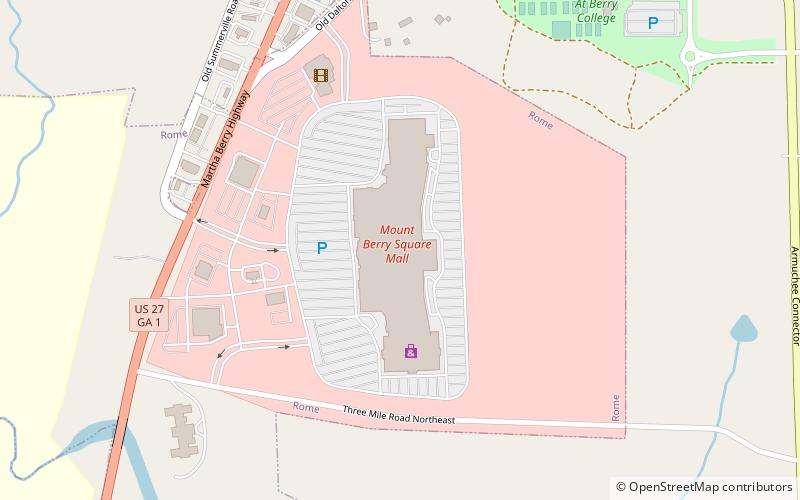 Mount Berry Square location map