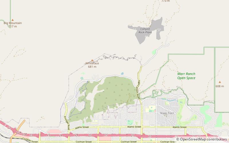 Lost Canyons Golf Club location map