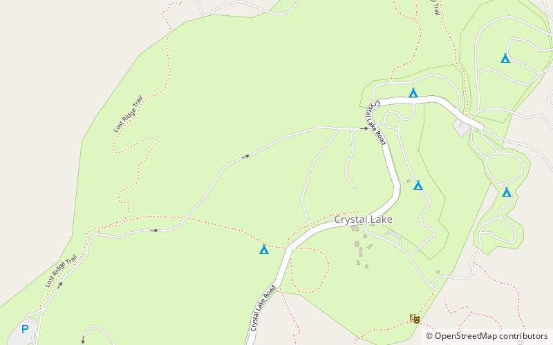 Crystal Lake Recreation Area location map