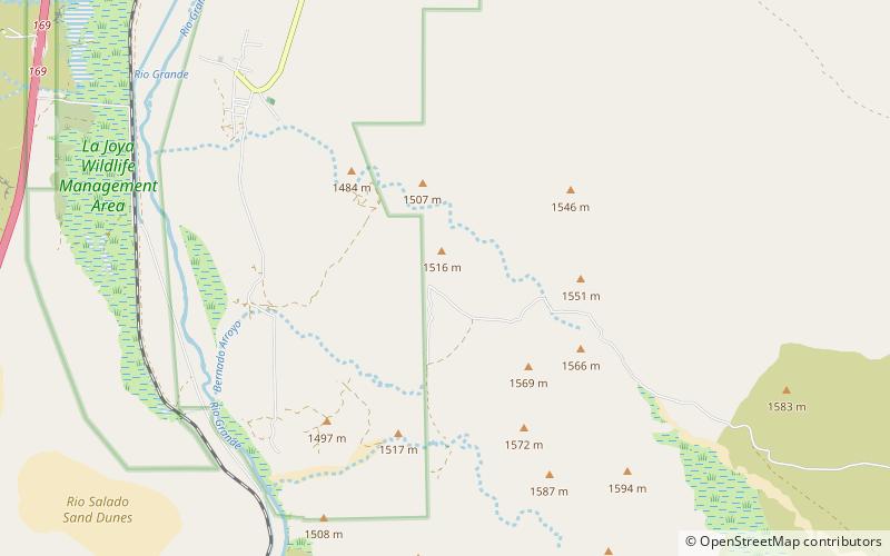 Sevilleta National Wildlife Refuge location map
