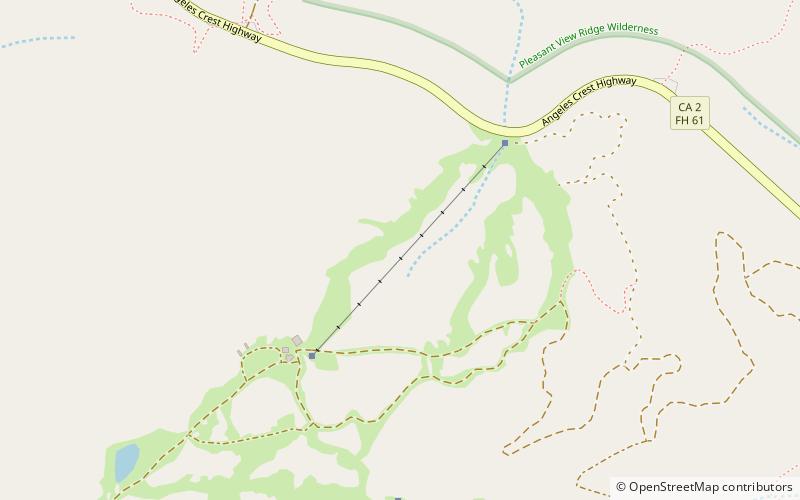Mount Waterman location map