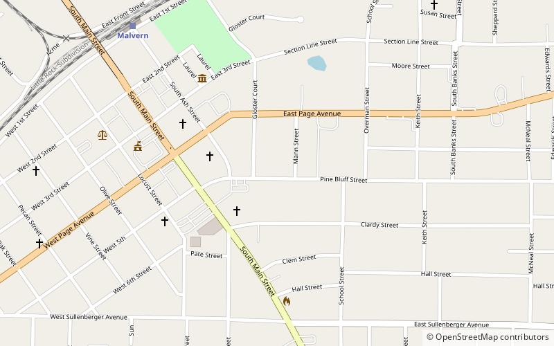 Alderson-Coston House location map