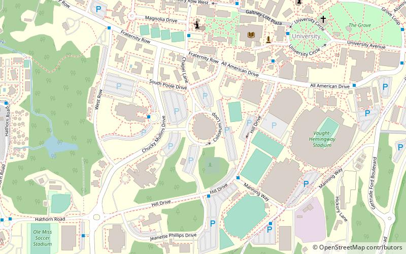 Tad Smith Coliseum location map