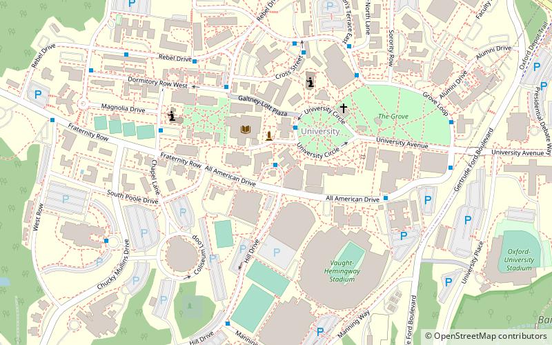 Kennon Observatory location map