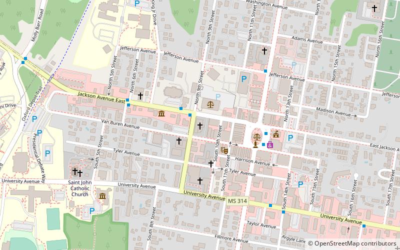 St. Peter's Episcopal Church location map