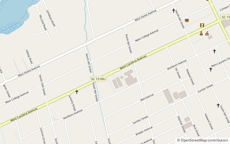 s pressly coker house hartsville location map
