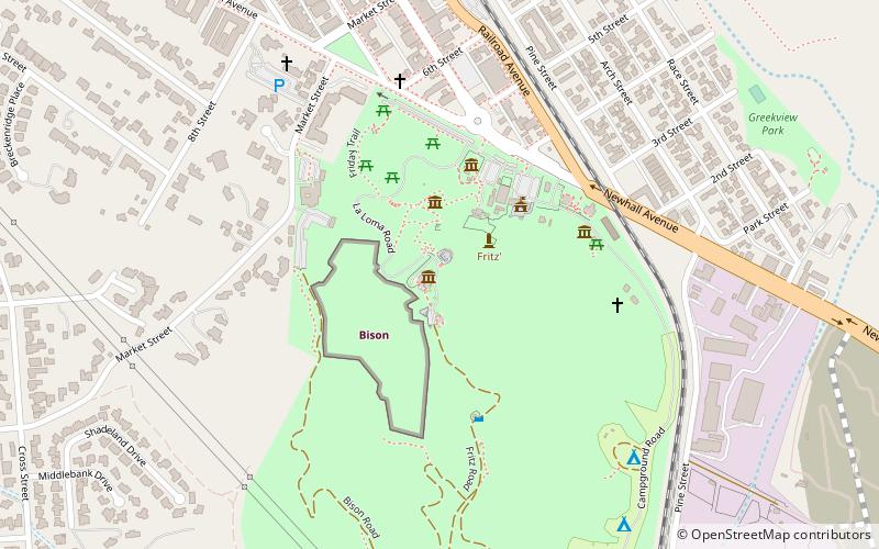 William S. Hart Museum location map