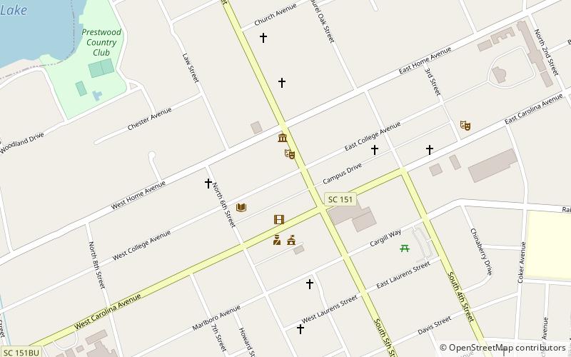 Arcade Hotel location map