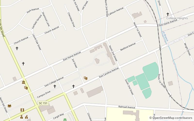 Davidson Hall location map