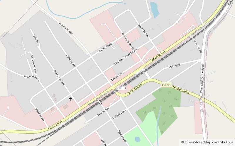 Lula location map