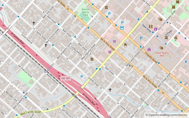 Casa Dolores location map