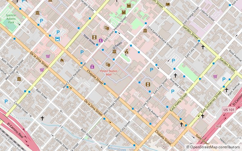 museum of contemporary art santa barbara location map