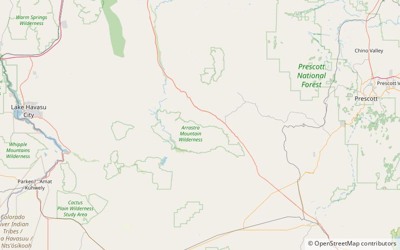 Poachie Range location map