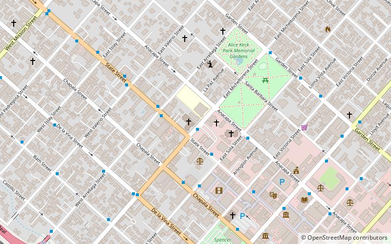 Trinity Episcopal Church location map