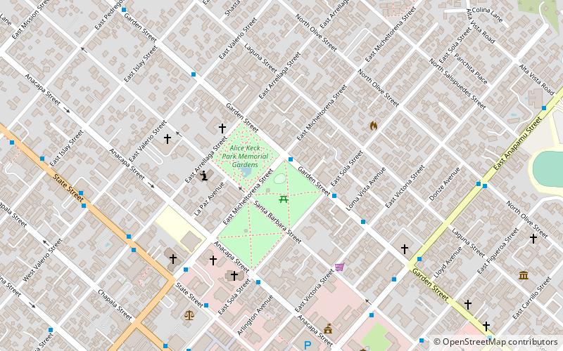 Alameda Park location map