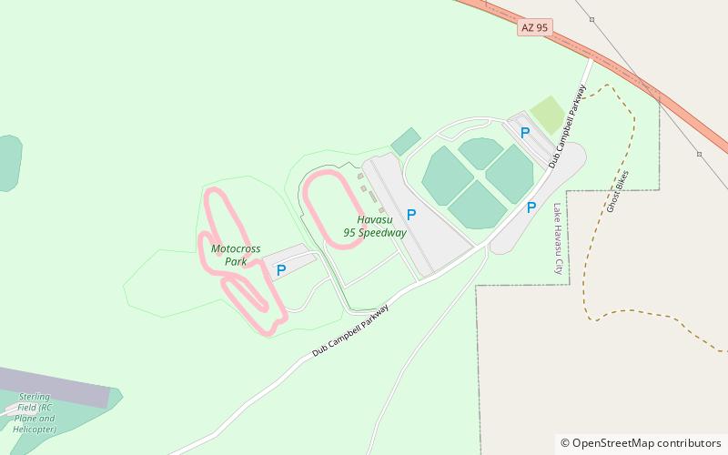 Havasu 95 Speedway location map