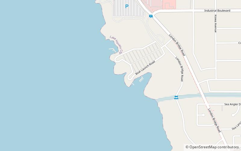 Windsor Beach location map
